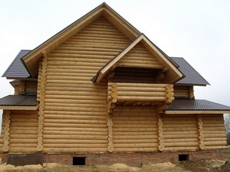 дом из рубленого бревна